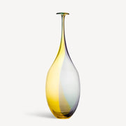 Fidji Bottle yellow/blue Kosta Boda