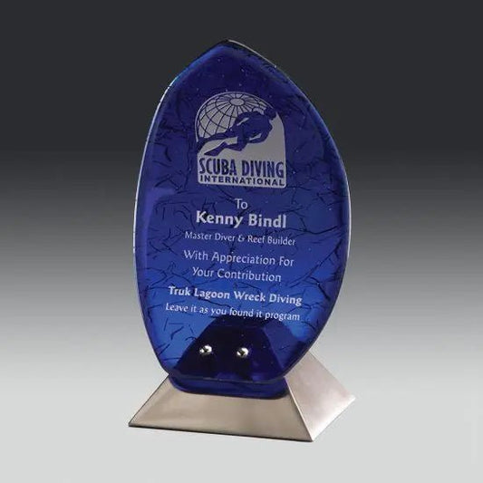 Flame Silver Award Crystal House