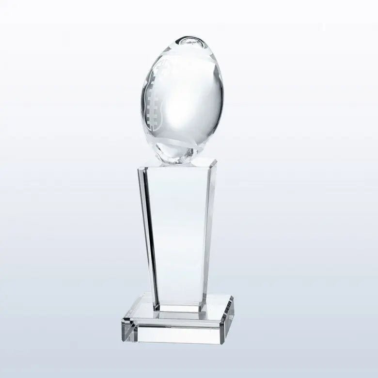 FOOTBALL ON PEDESTAL Crystal House - Prism