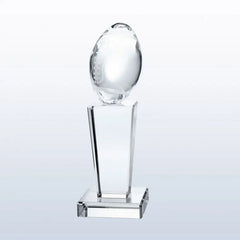 FOOTBALL ON PEDESTAL Crystal House - Prism