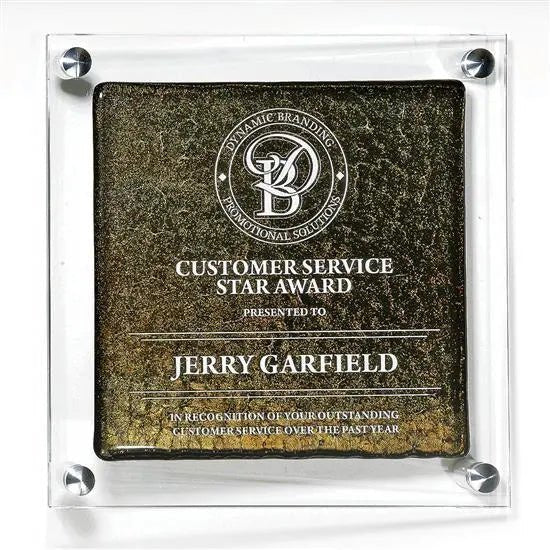 Fusion Plaque - Artglass Crystal House