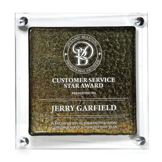 Fusion Plaque - Artglass Crystal House