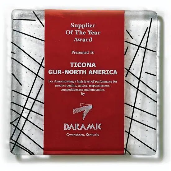 Fusion Plaque Award Crystal House