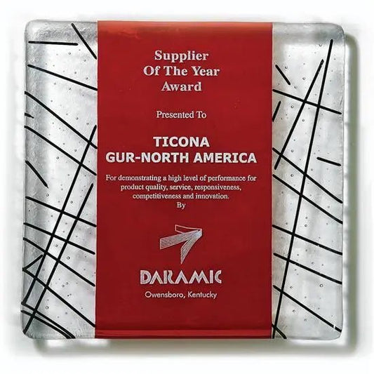 Fusion Plaque Award Crystal House