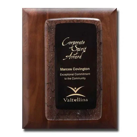Fusion Plaque - corporate spirit Crystal House