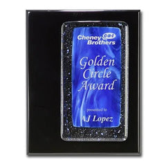 Fusion Plaque - Sapphire Crystal House