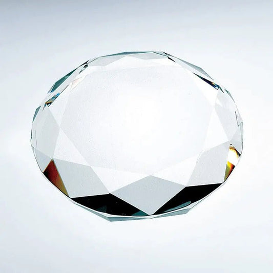 GEM-CUT OCTAGON PAPERWEIGHT Crystal House - Prism