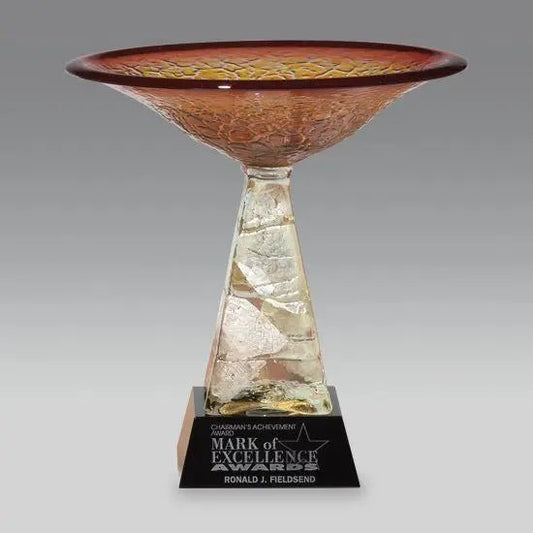 Giza Bowl - Ruby Black Crystal House