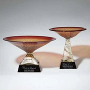 Giza Bowl - Ruby Black Crystal House