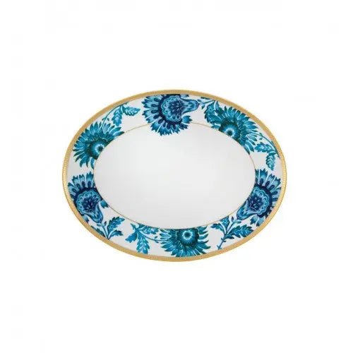 Gold Exotic Large Oval Platter - Gold Exotic - Dinnerware - Vista Alegre Vista Alegre - Crystal House