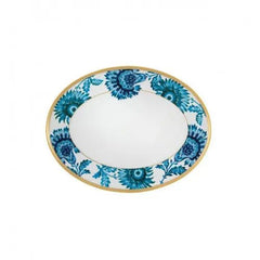 Gold Exotic Large Oval Platter - Gold Exotic - Dinnerware - Vista Alegre Vista Alegre - Crystal House