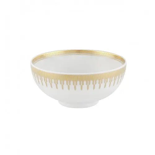 Gold Exotic Rice Bowl - Gold Exotic - Dinnerware - Vista Alegre Vista Alegre - Crystal House
