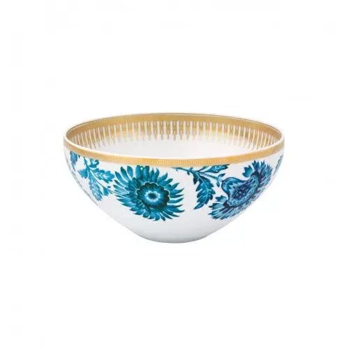 Gold Exotic Salad Bowl - Gold Exotic - Dinnerware - Vista Alegre Vista Alegre - Crystal House