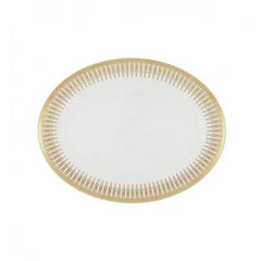Gold Exotic Small Oval Platter - Gold Exotic - Dinnerware - Vista Alegre Vista Alegre - Crystal House