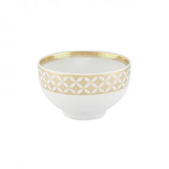 Gold Exotic Soup Bowl - Gold Exotic - Dinnerware - Vista Alegre Vista Alegre - Crystal House