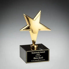 Gold Rising Star Crystal House