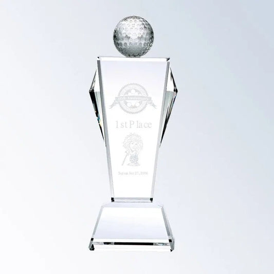 GOLF CONQUEROR AWARD Crystal House - Prism