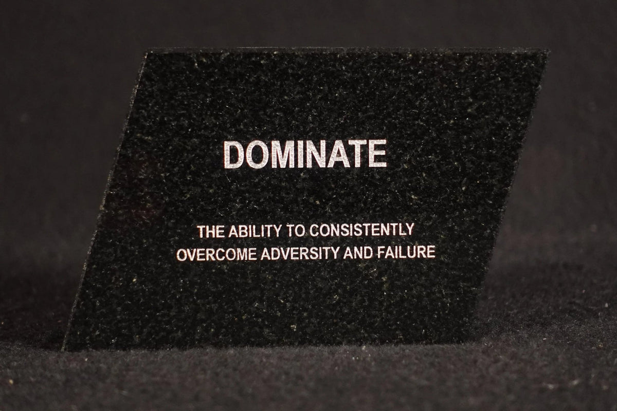 Granite Paperweight Crystal House