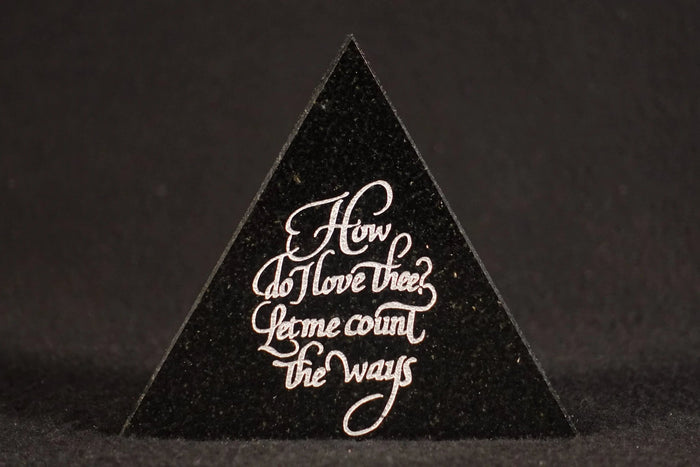 Granite Paperweight