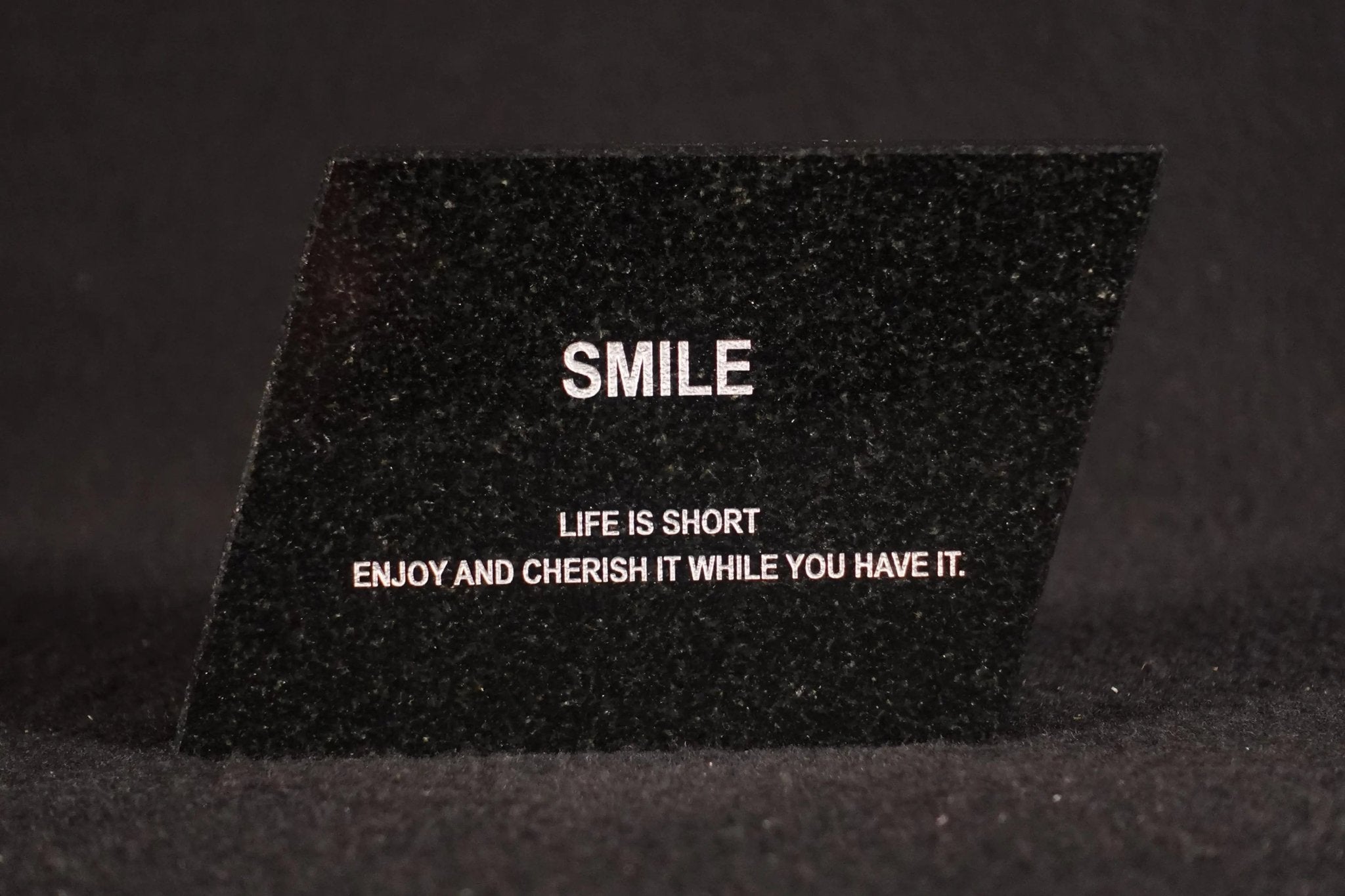 Granite Paperweight Crystal House