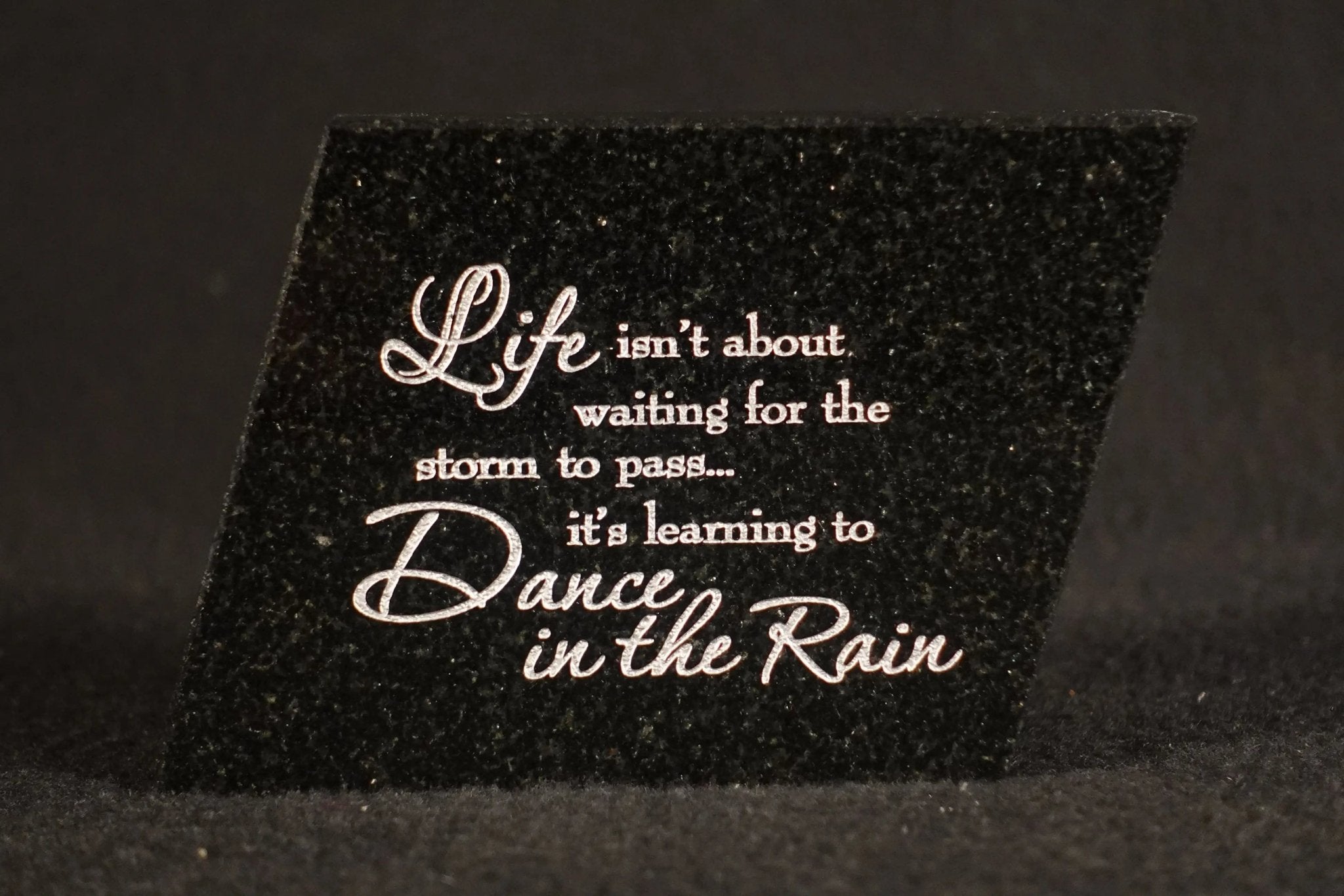 Granite Paperweight Crystal House