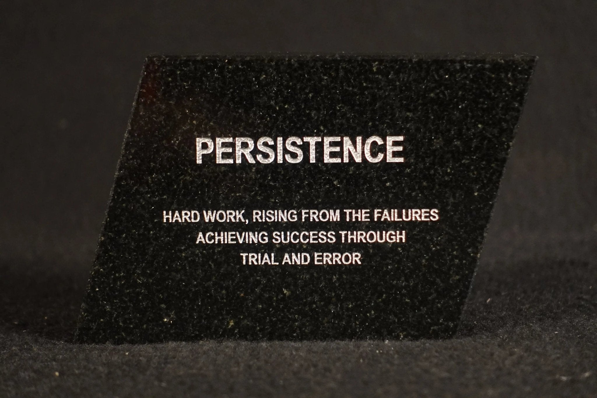 Granite Paperweight Crystal House