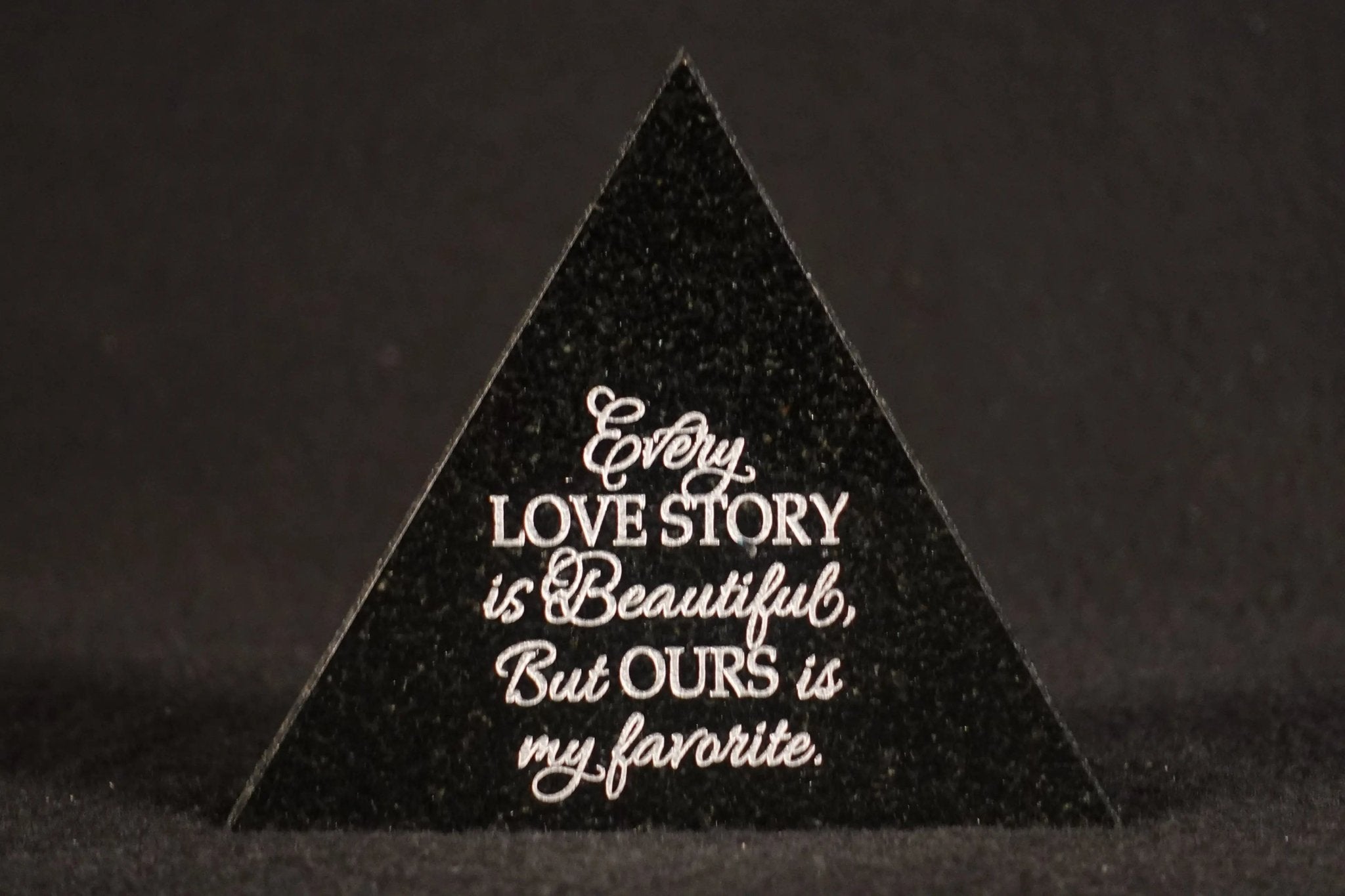 Granite Paperweight Crystal House