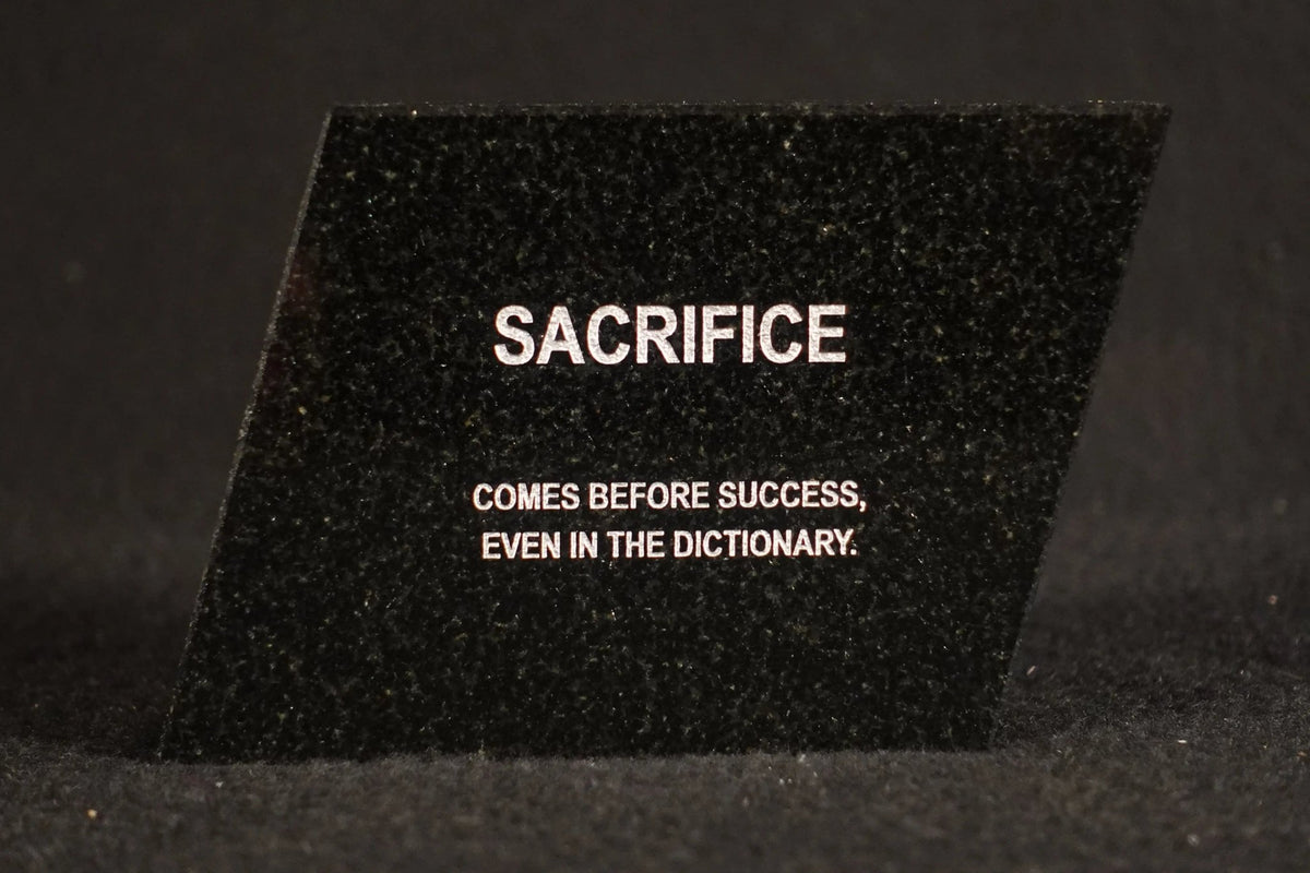 Granite Paperweight Crystal House