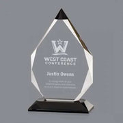 Granville Award - Black Base Crystal House