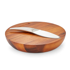 Harmony Cheese Board w/ Knife Nambé
