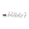 10-Piece Miniature Reindeer Set