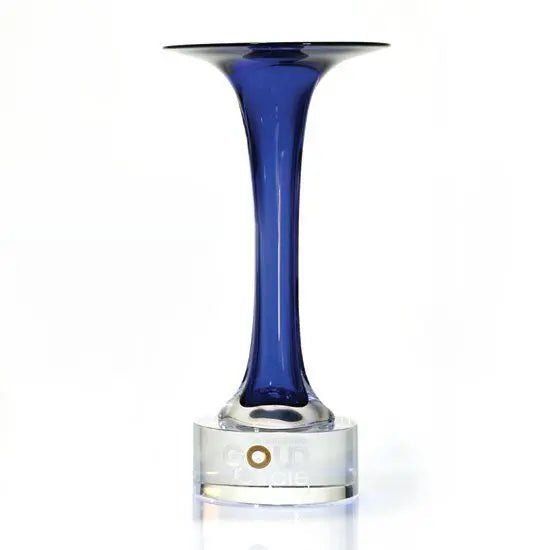 Indigo Trumpet Crystal House