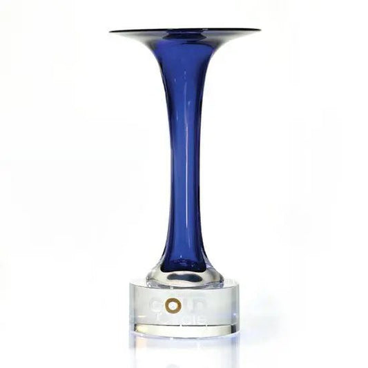 Indigo Trumpet Crystal House