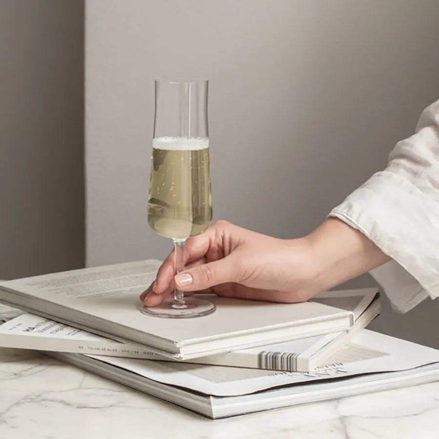 Informal Champagne set of 2 Orrefors