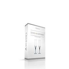 Intermezzo Blue Champagne pair Orrefors