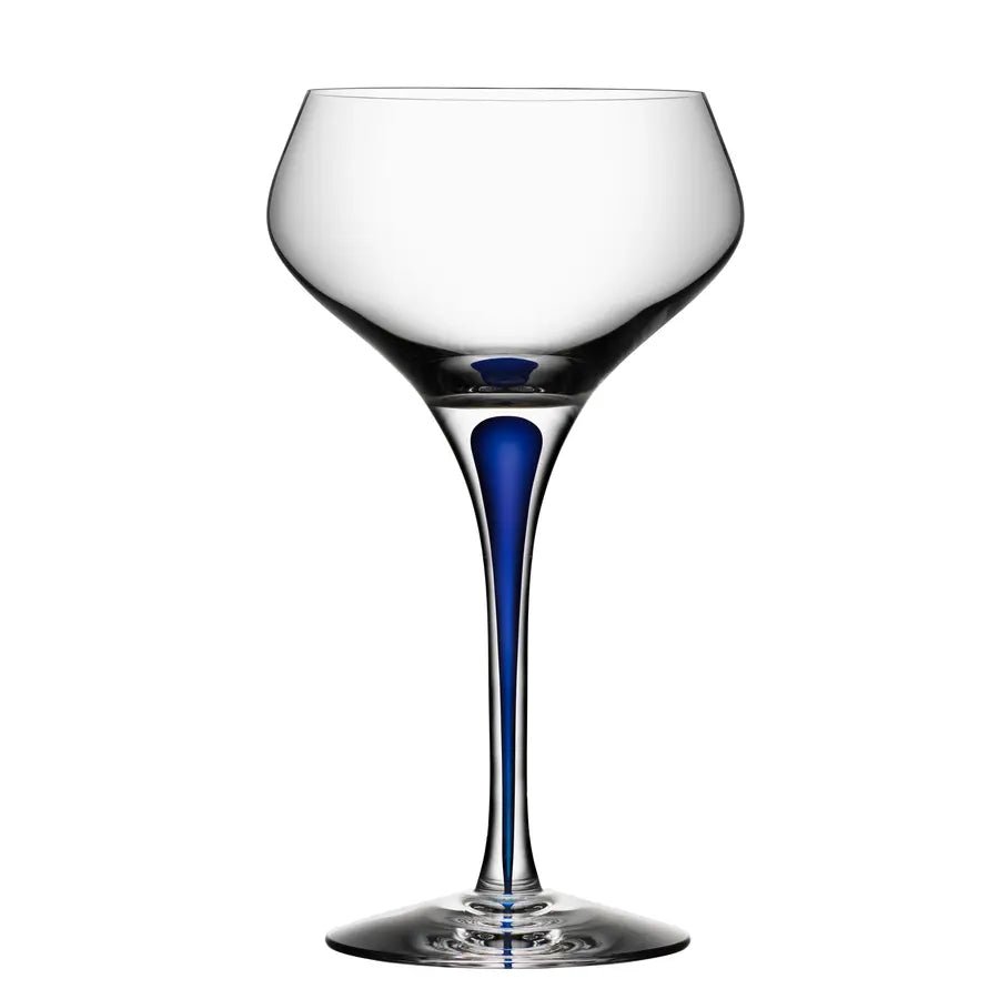 Intermezzo Blue Coupe Orrefors