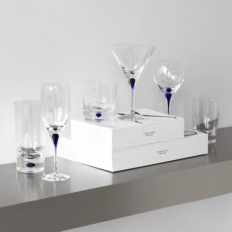 Intermezzo Blue Tumbler/Juice Orrefors