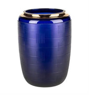 JET BLUE CASE WHIT VASE Vista Alegre