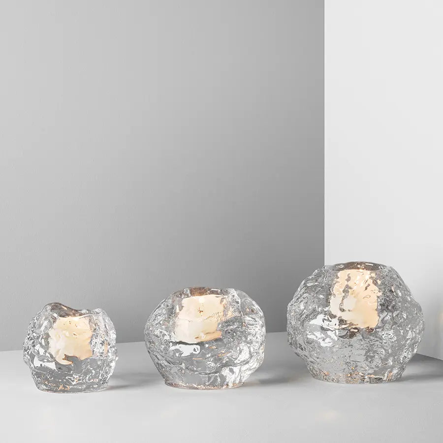 Snowball Votive Set  by Ann WÃ¤rff Kosta Boda