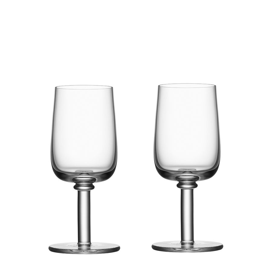 Viva Viva All Purpose Glass Medium 2PK by Matti Klenell Kosta Boda