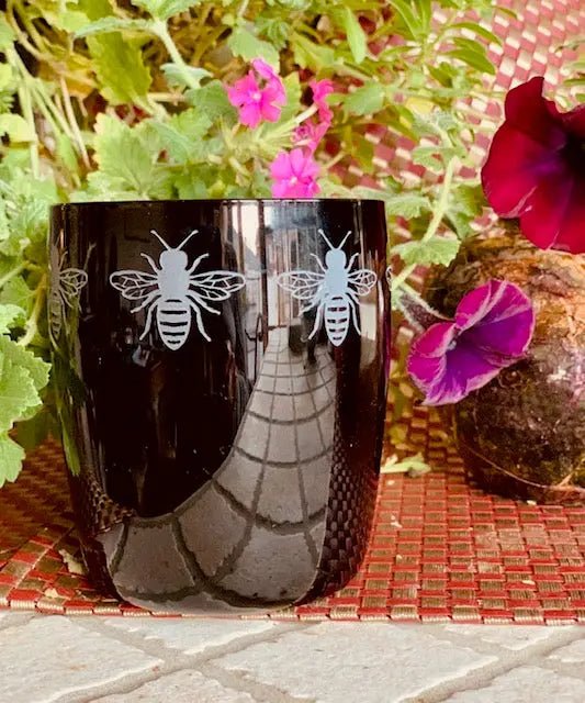 LaBee Candle - Marching Bees Small (PAIR) Crystal House