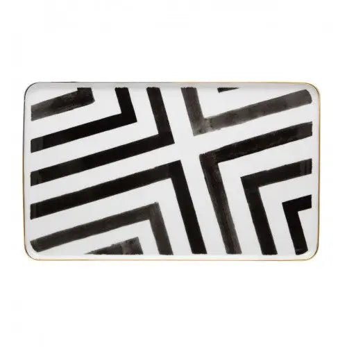 Lacroix Sol y Sombra Rectangular Platter - Sol y Sombra - Dinnerware - Vista Alegre Vista Alegre