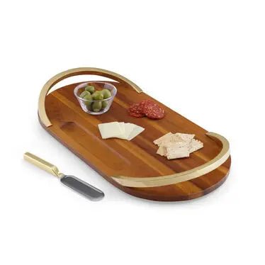 Loft Appetizer Tray w/ Dip Dish & Spreader Nambé