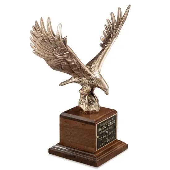 Majestic Square Eagle Crystal House