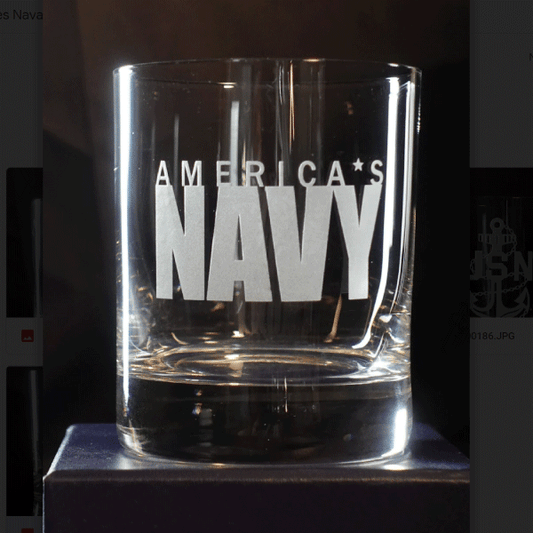 Master's Reserve Whiskey DOF Glass - Great Lakes - Crystal House