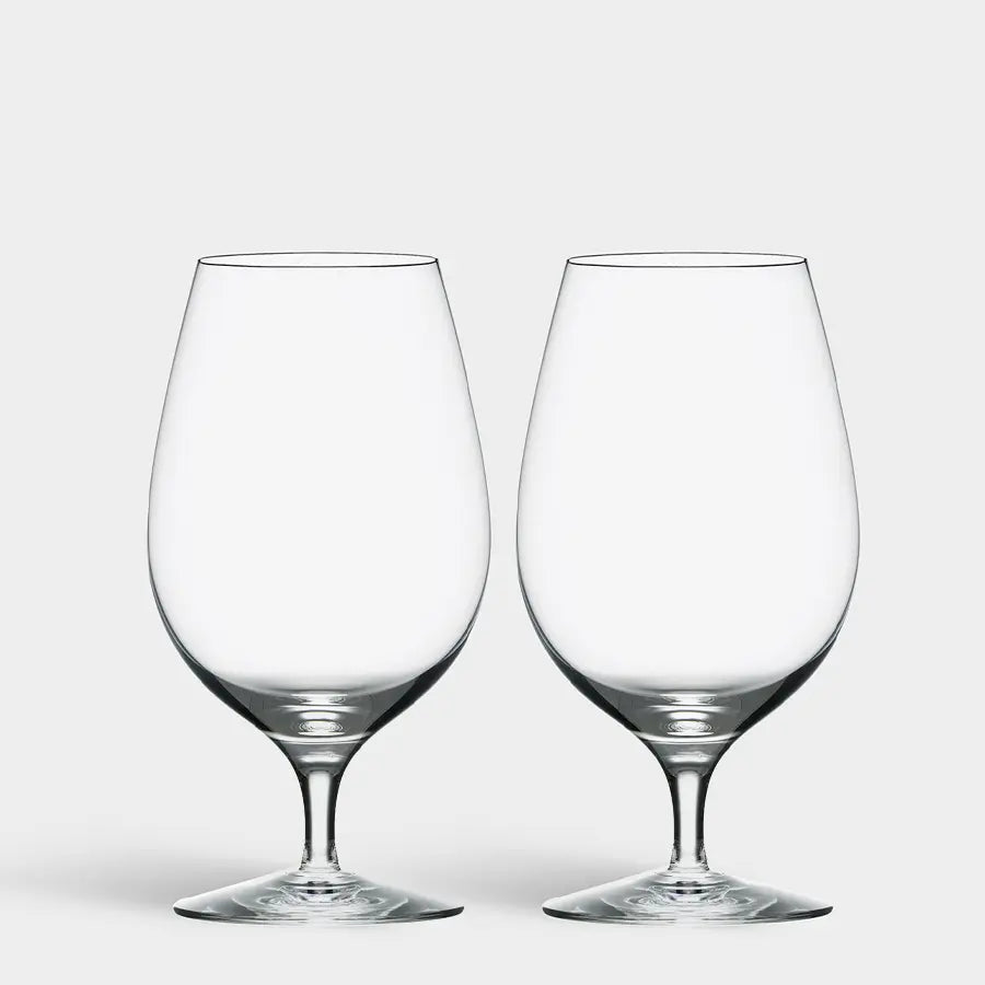 Merlot Beer Iced Beverage Set of 2 Orrefors