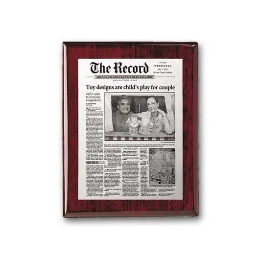 Metal Photo Plaq - Rosewood Crystal House