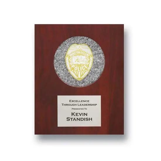 Mica Plaque - Round Crystal House