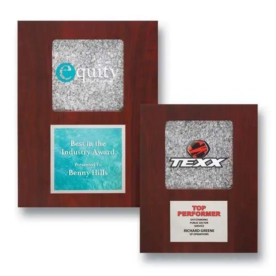 Mica Plaque - Square Crystal House
