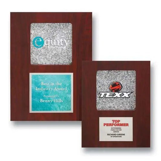 Mica Plaque - Square Crystal House